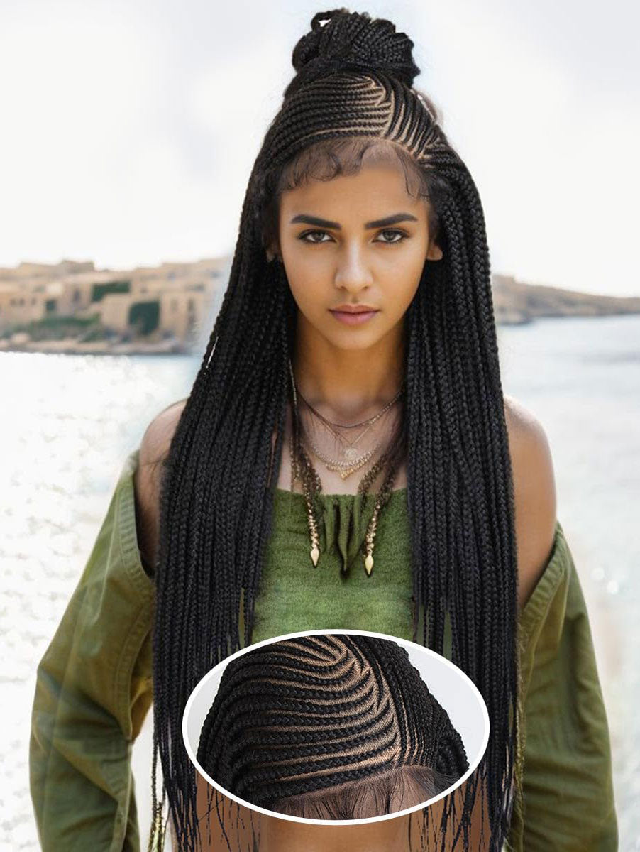 2024 Cornrow wig