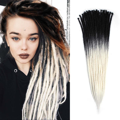 SE 24" Thick 1cm Synthetic Dreadlock Extensions