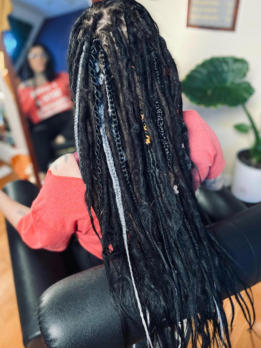 SE 36" Thin 0.6cm Synthetic Dreadlock Extensions